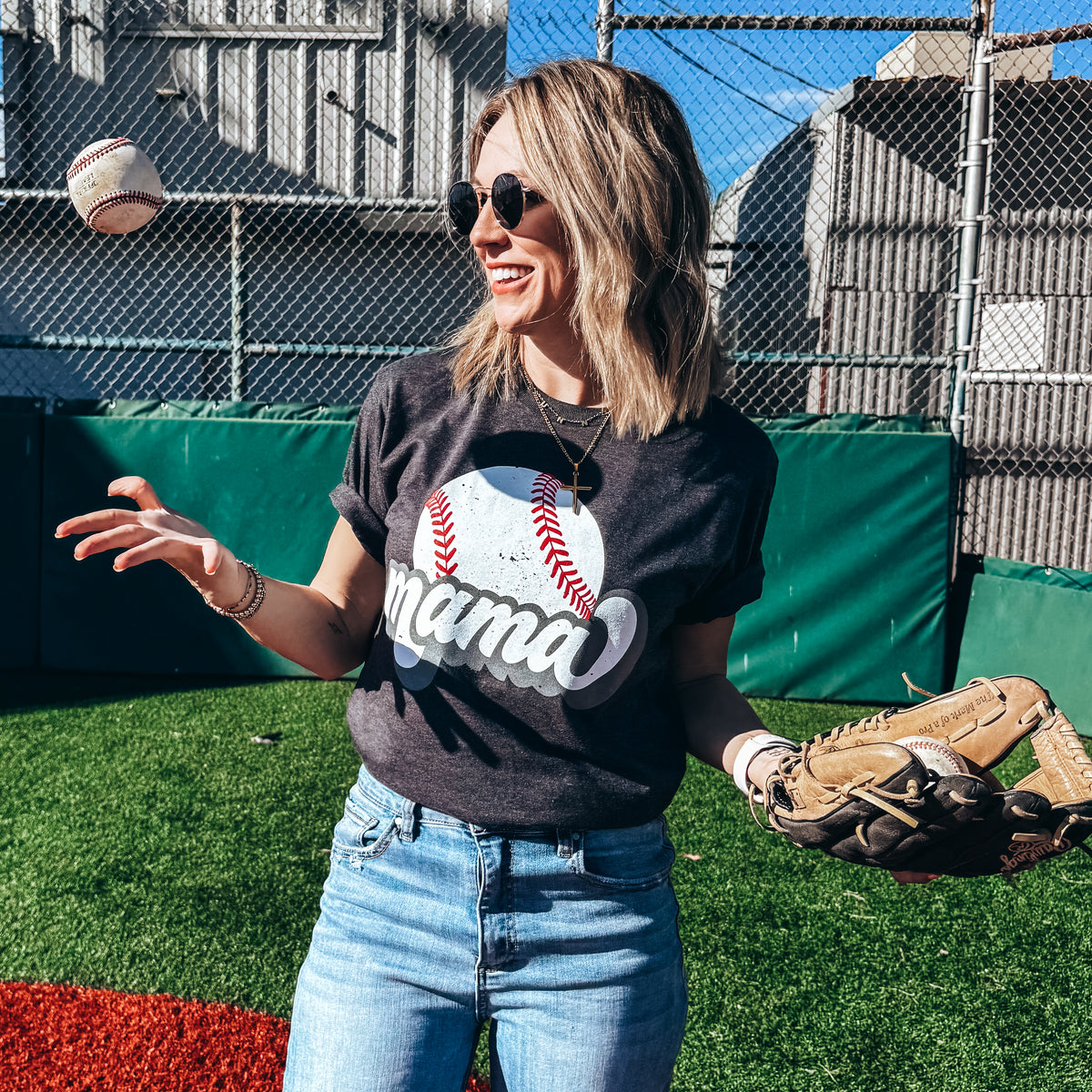 Baseball Mama Tee