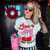 Love is Sweet Cherry Tee