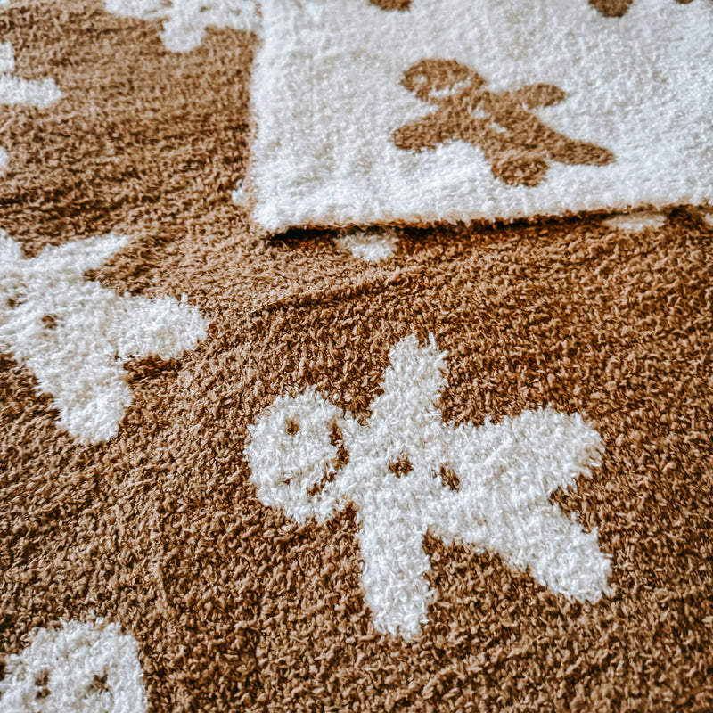 Gingerbread Man Blanket