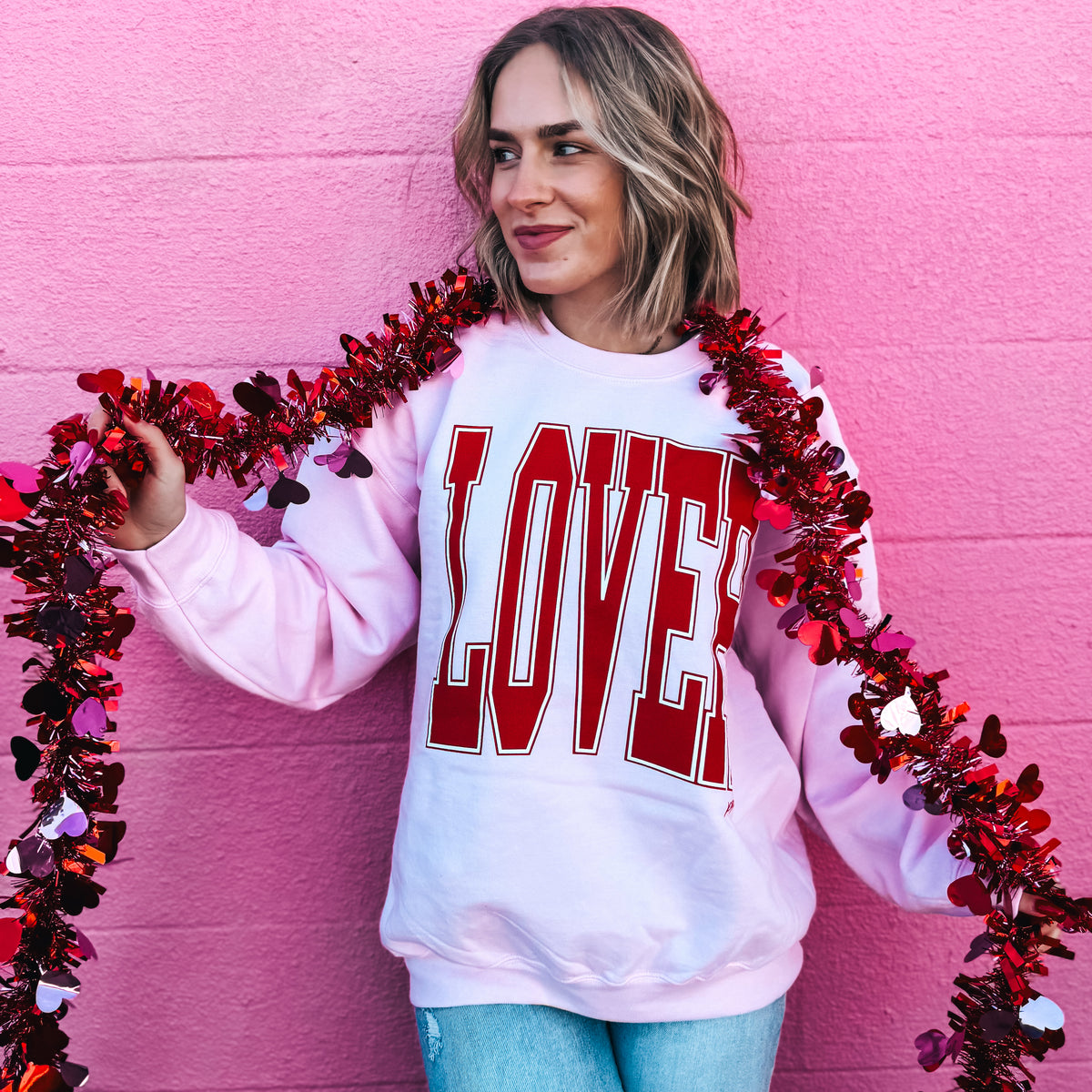 Lover Pink Sweatshirt