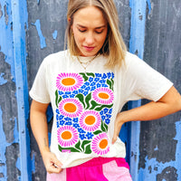 Bold Flowers Tee