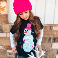 YOUTH Disco Snowman Tee