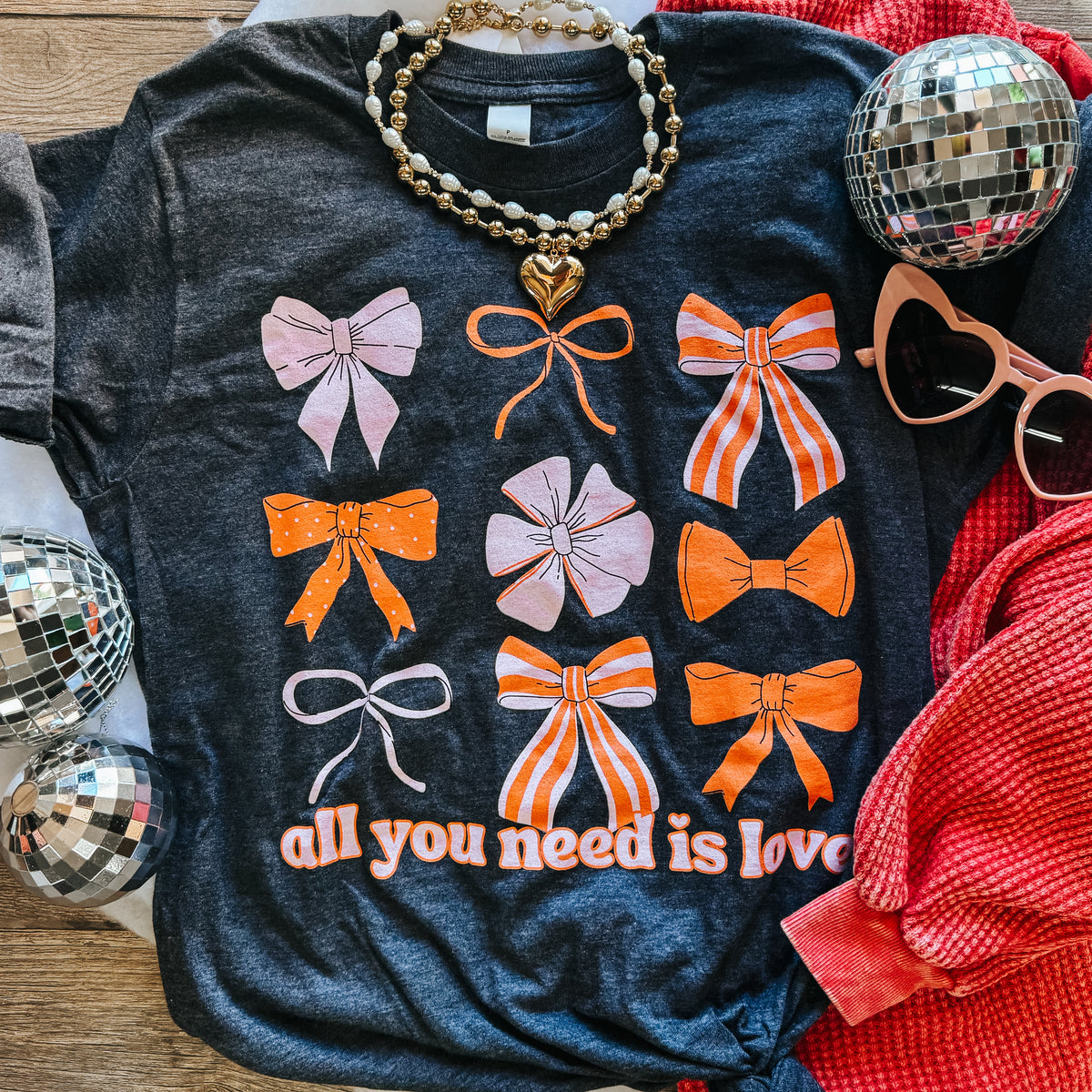 All You Need is Love Bow Tee