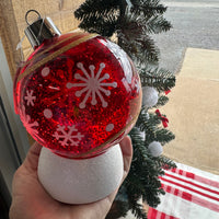 Ornament Glitter Globe