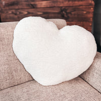 Heart Sherpa Pillows