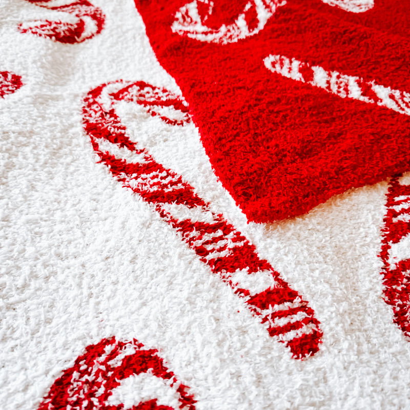 Candy Cane Blanket