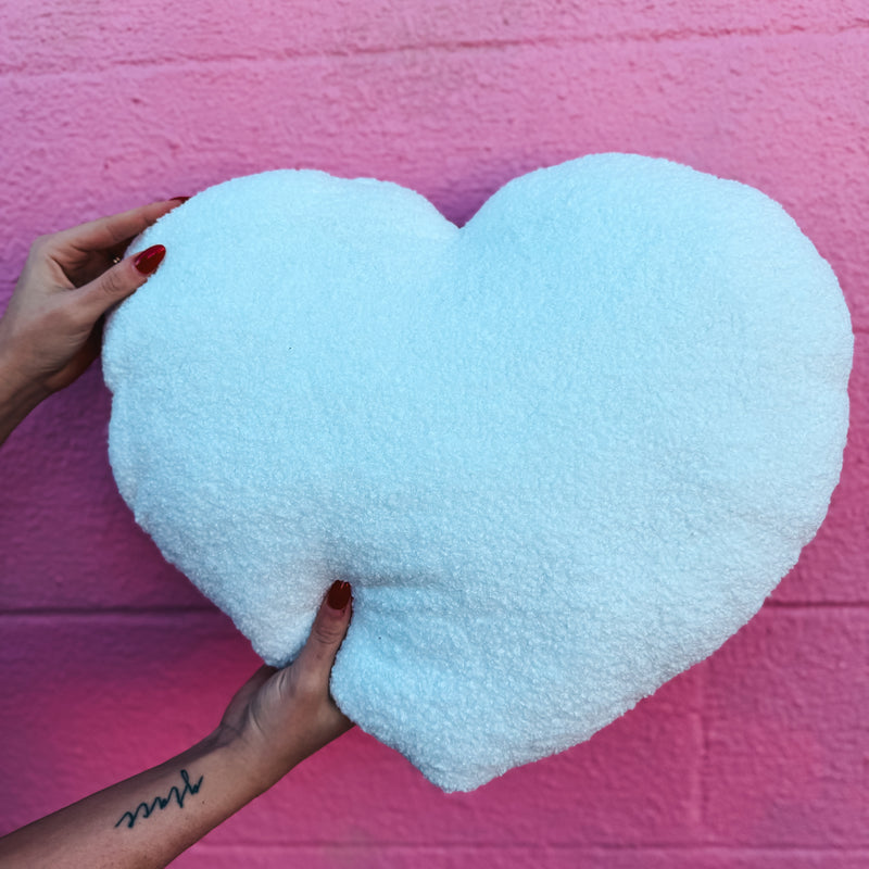 Heart Sherpa Pillows