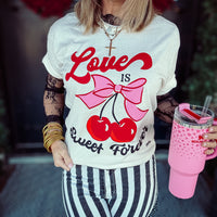 Love is Sweet Cherry Tee