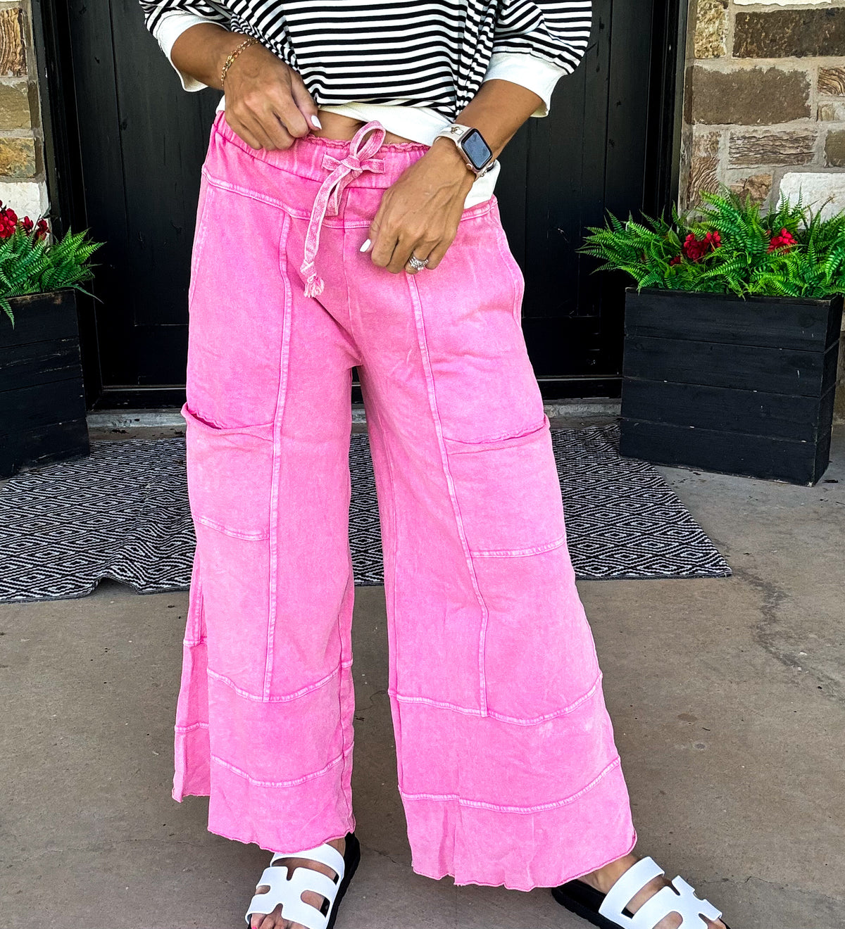 Lindi Lounge Pants - PINK