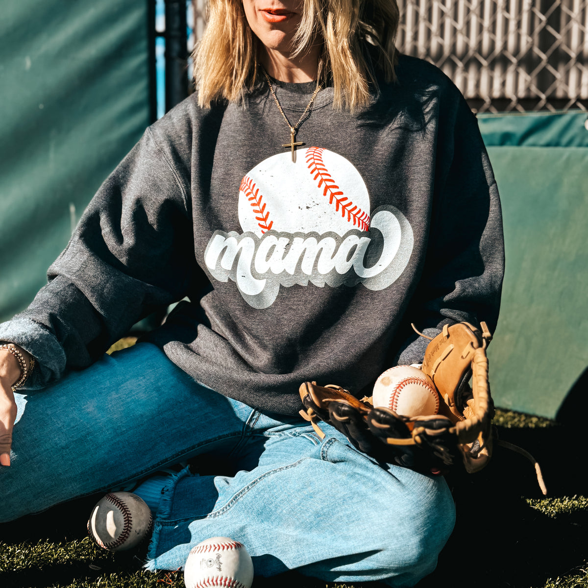 Baseball Mama Sweatshirt