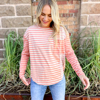 Tammy Two-Toned Striped Longsleeve