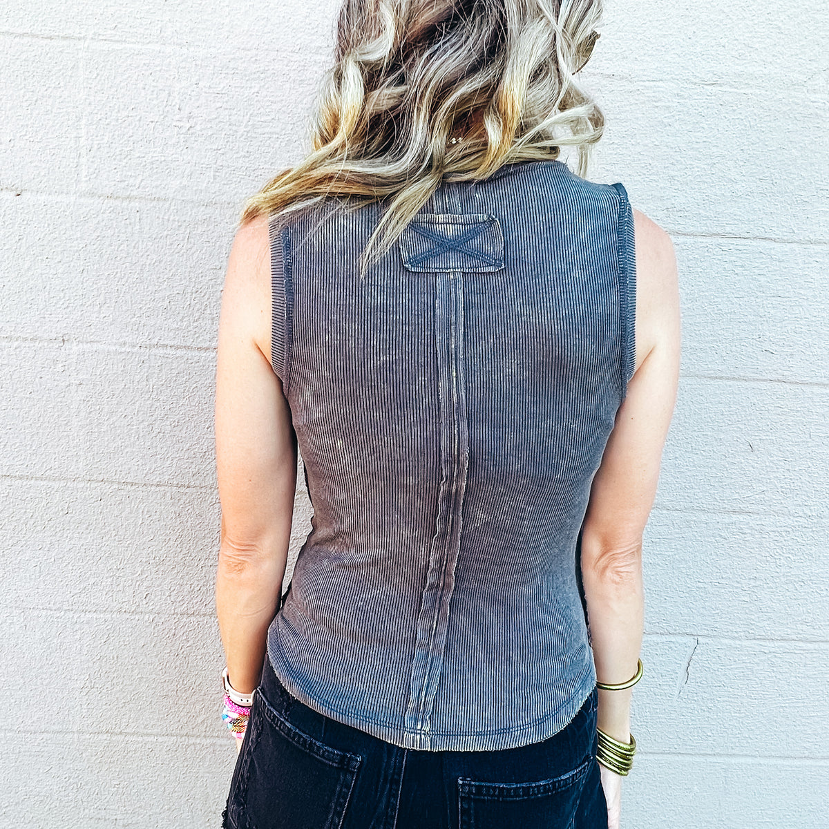 Daisy Distressed Tank